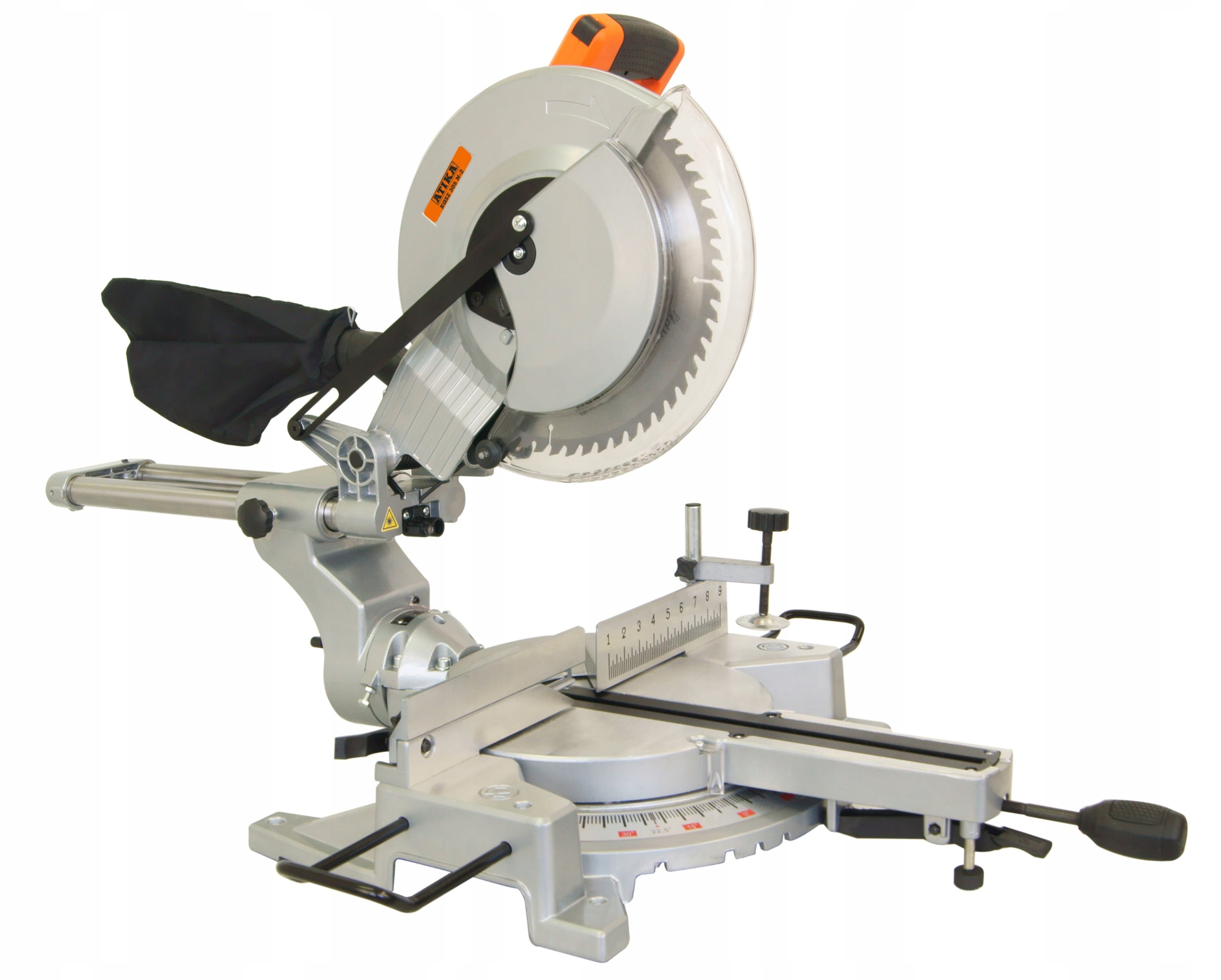 PIŁA PILARKA UKOŚNICA KAPÓWKA ATIKA 1800W KGSZ 305N-2 305MM Z POSUWEM 45 ST | 302567 | 4004265025897