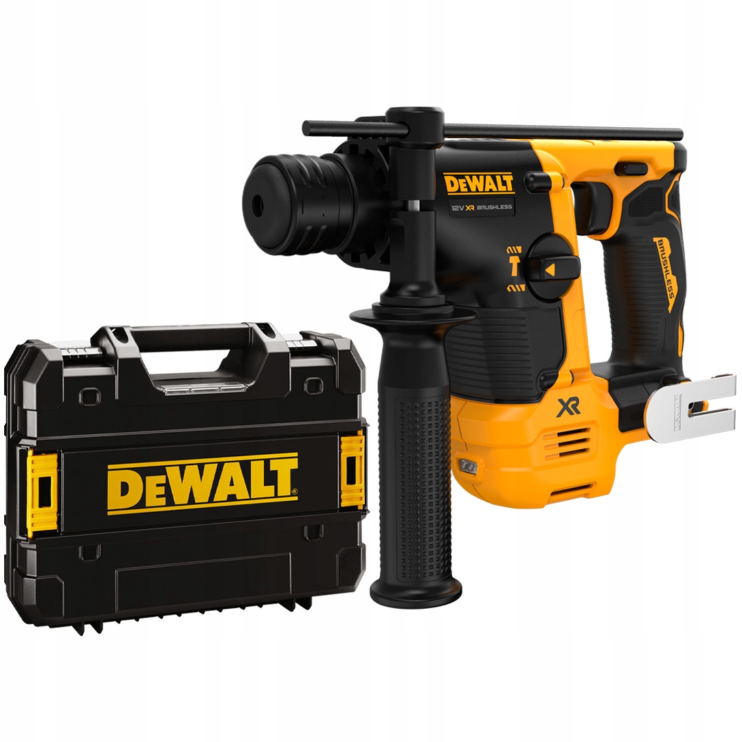 MŁOTOWIERTARKA AKUMULATOROWA SDS-PLUS DEWALT DCH072NT 12V 1,1J + WALIZKA | DCH072NT-XJ | 5035048743645