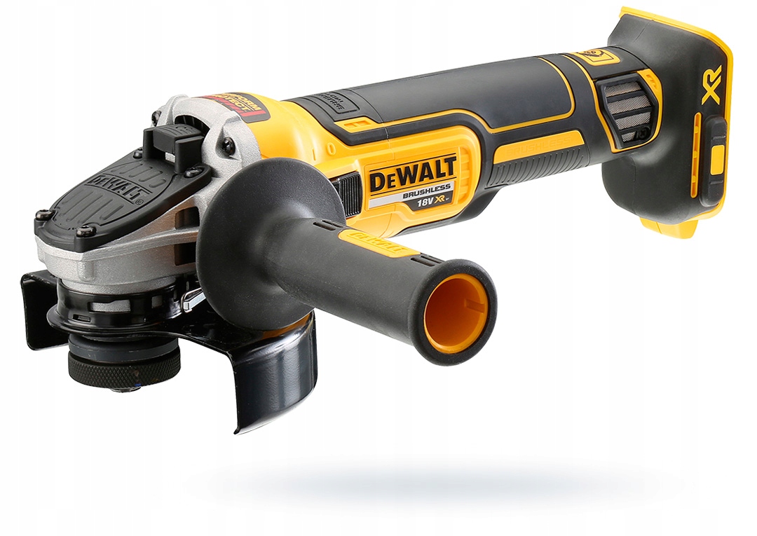 SZLIFIERKA KĄTOWA AKUMULATOROWA DEWALT DCG405NT 125mm 18V + WALIZKA | DCG405NT-XJ | 5035048665541