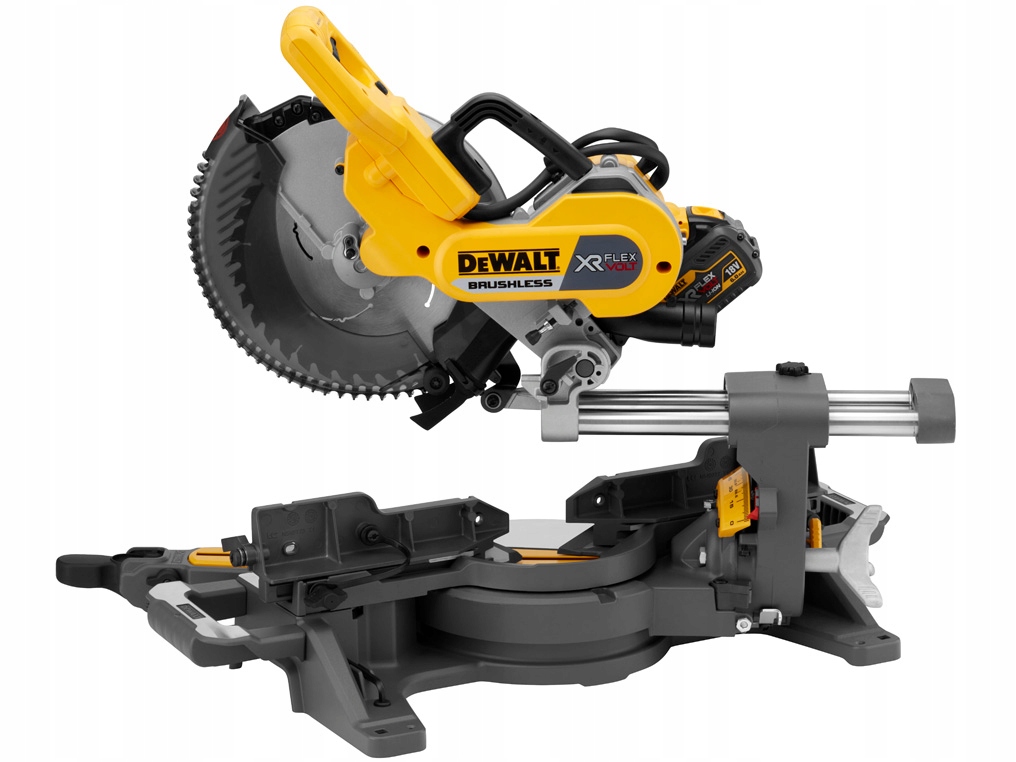 PIŁA UKOŚNICA Z POSUWEM AKUMULATOROWA DEWALT DCS727T2 250mm 2x6,0Ah 54V | DCS727T2-QW | 5035048708019
