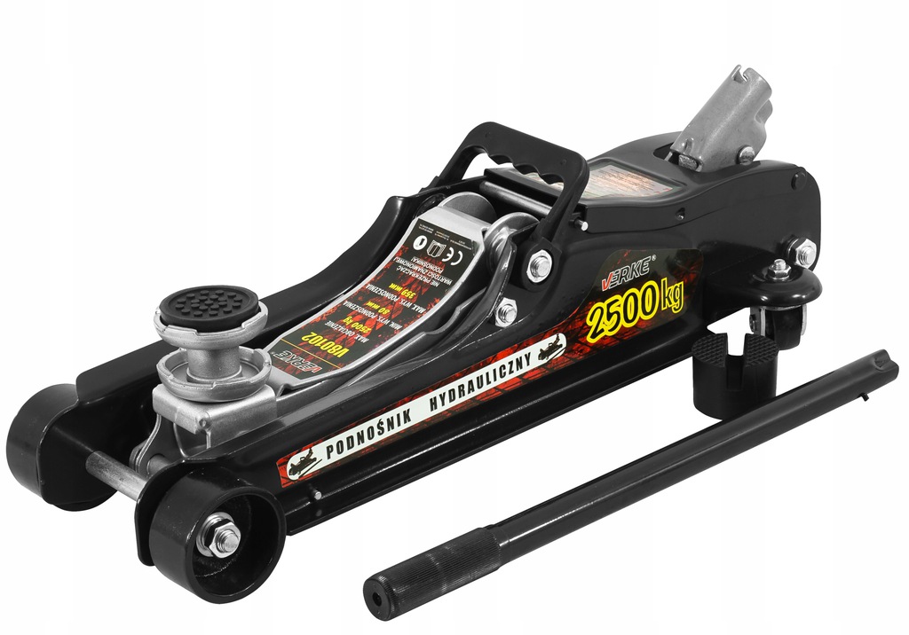 PODNOŚNIK SAMOCHODOWY HYDRAULICZNY LEWAREK ŻABA NISKOPROFILOWY NISKI 2,5T | V80102 | 5902963498045