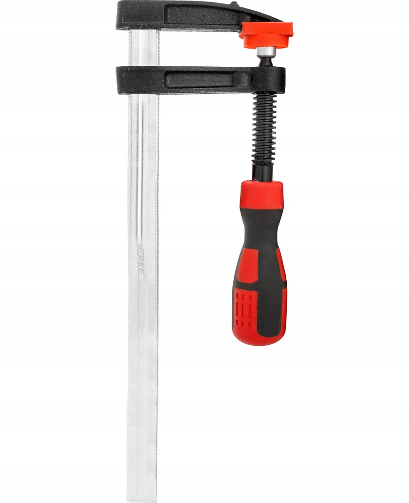 ŚCISK STOLARSKI DO DREWNA ZACISK UCHWYT 300x120mm TYP F WARSZTATOWY STALOWY | V86576 | 5908224743909