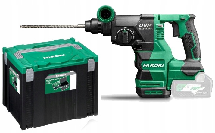 MŁOTOWIERTARKA AKUMULATOROWA SDS-PLUS HIKOKI DH3628DA W2Z 3,2J 36V | DH3628DAW2Z | 4966376405572