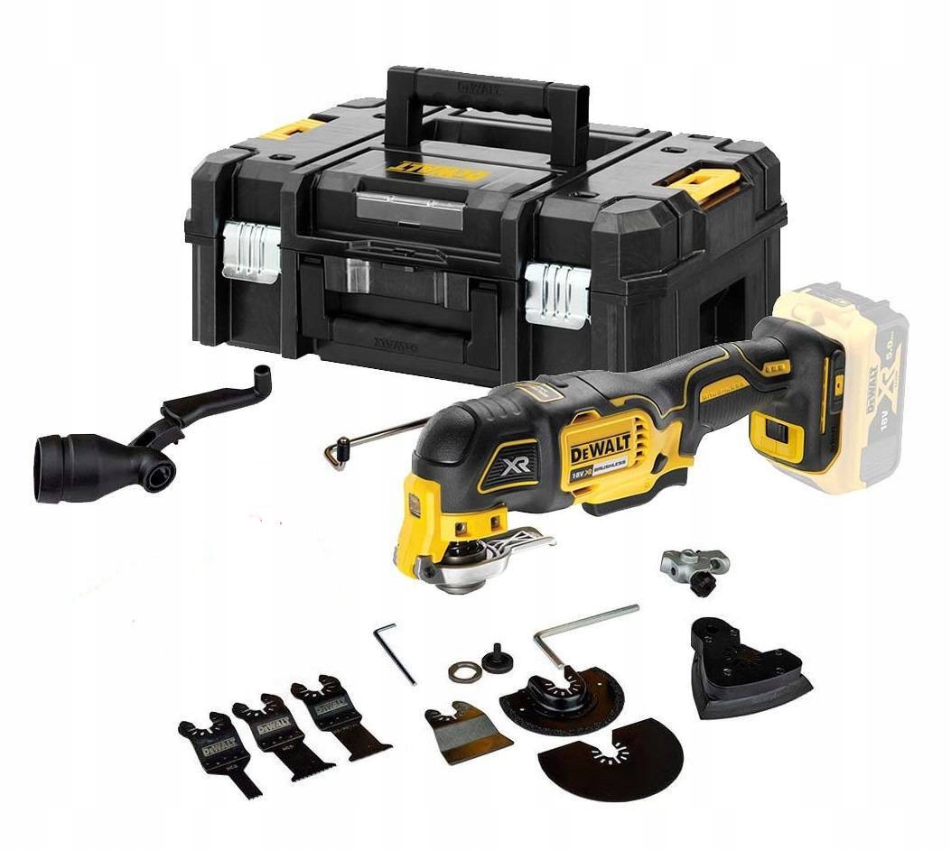 NARZĘDZIE WIELOFUNKCYJNE AKUMULATOROWE MULTITOOL DEWALT DCS356NT 18V | DCS356NT-XJ | 5035048726532