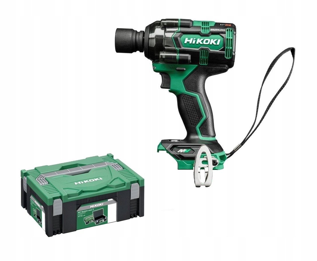 KLUCZ UDAROWY AKUMULATOROWY HIKOKI WR36DH W2Z 36V 1/2" MULTIVOLT + WALIZKA | WR36DHW2Z | 4966376410644