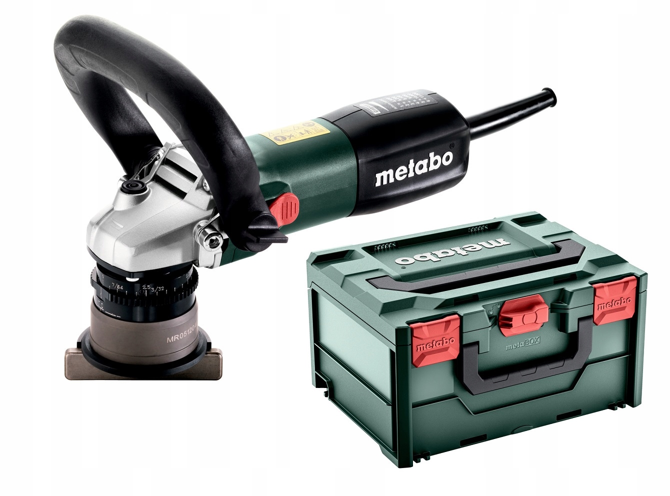 UKOSOWARKA FREZARKA KRAWĘDZIOWA DO METALU BLACH METABO KFM 9-3 RF 900W | 601751700 | 4007430293404