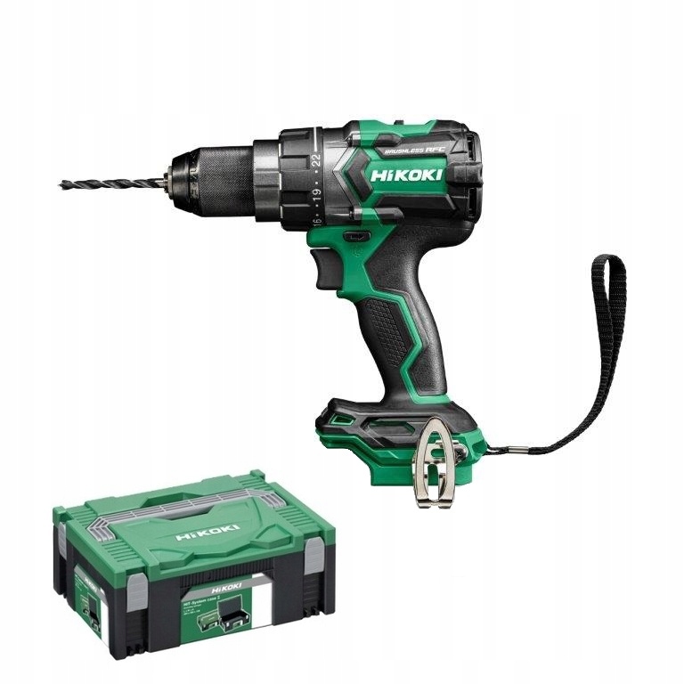 WIERTARKO-WKRĘTARKA AKUMULATOROWA HIKOKI DS18DC W2Z 18V + WALIZKA | DS18DCW2Z | 4966376404919