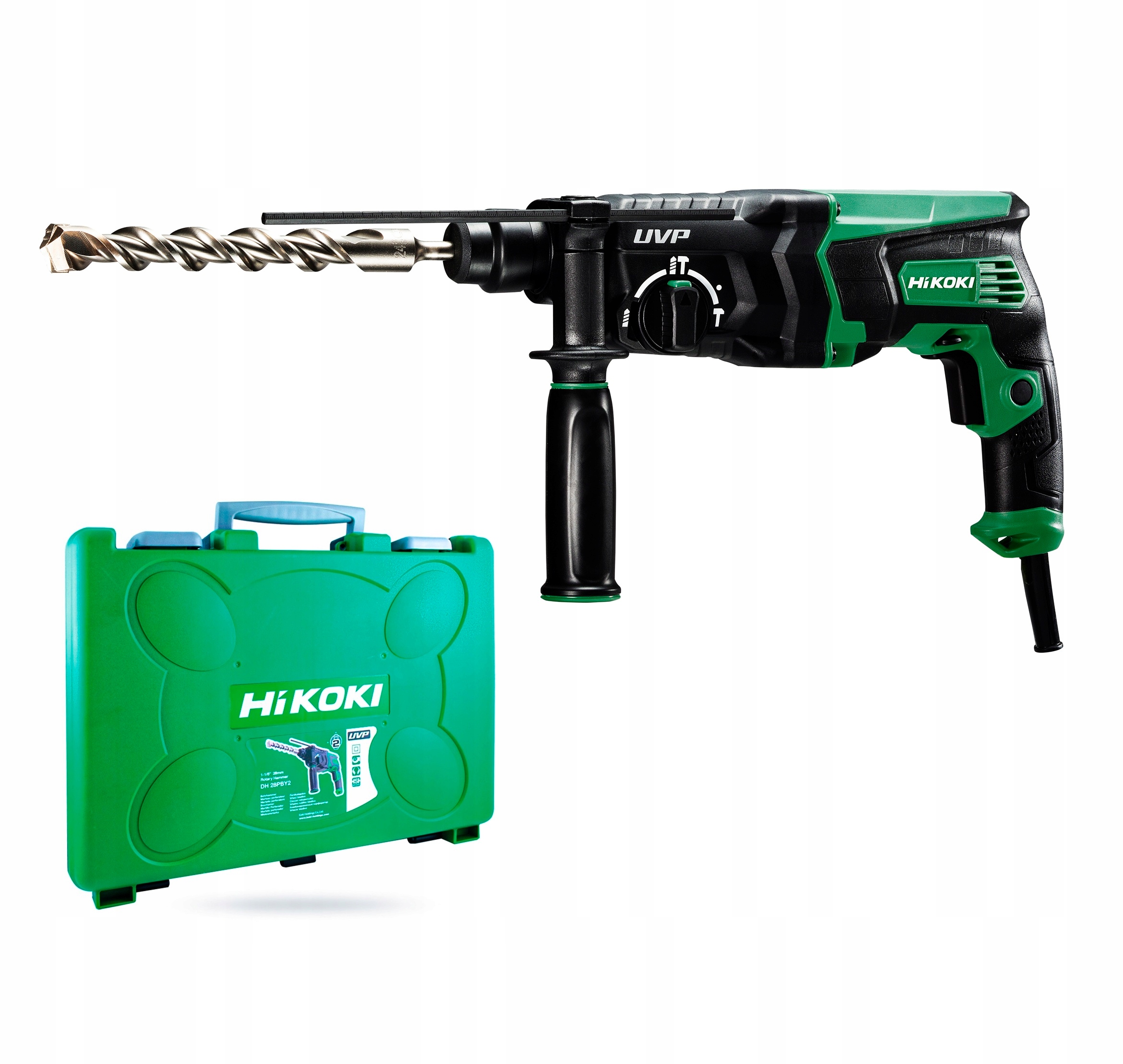 MŁOTOWIERTARKA SDS-PLUS HIKOKI DH28PCY2 WSZ 850W 3J + WALIZKA | DH28PCY2WSZ | 4966376327645