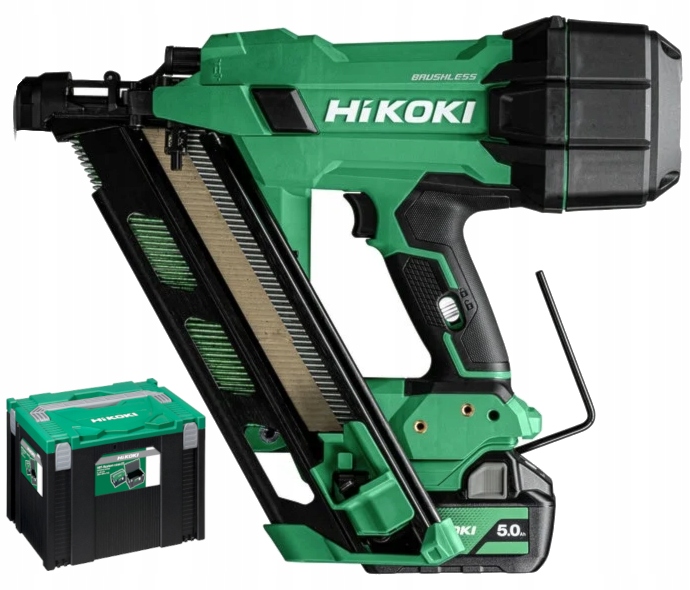 GWOŹDZIARKA AKUMULATOROWA HIKOKI NR1890DCA W9Z 50-90 mm 30-34° NOWOŚĆ! | NR1890DCAW9Z | 4966376415960