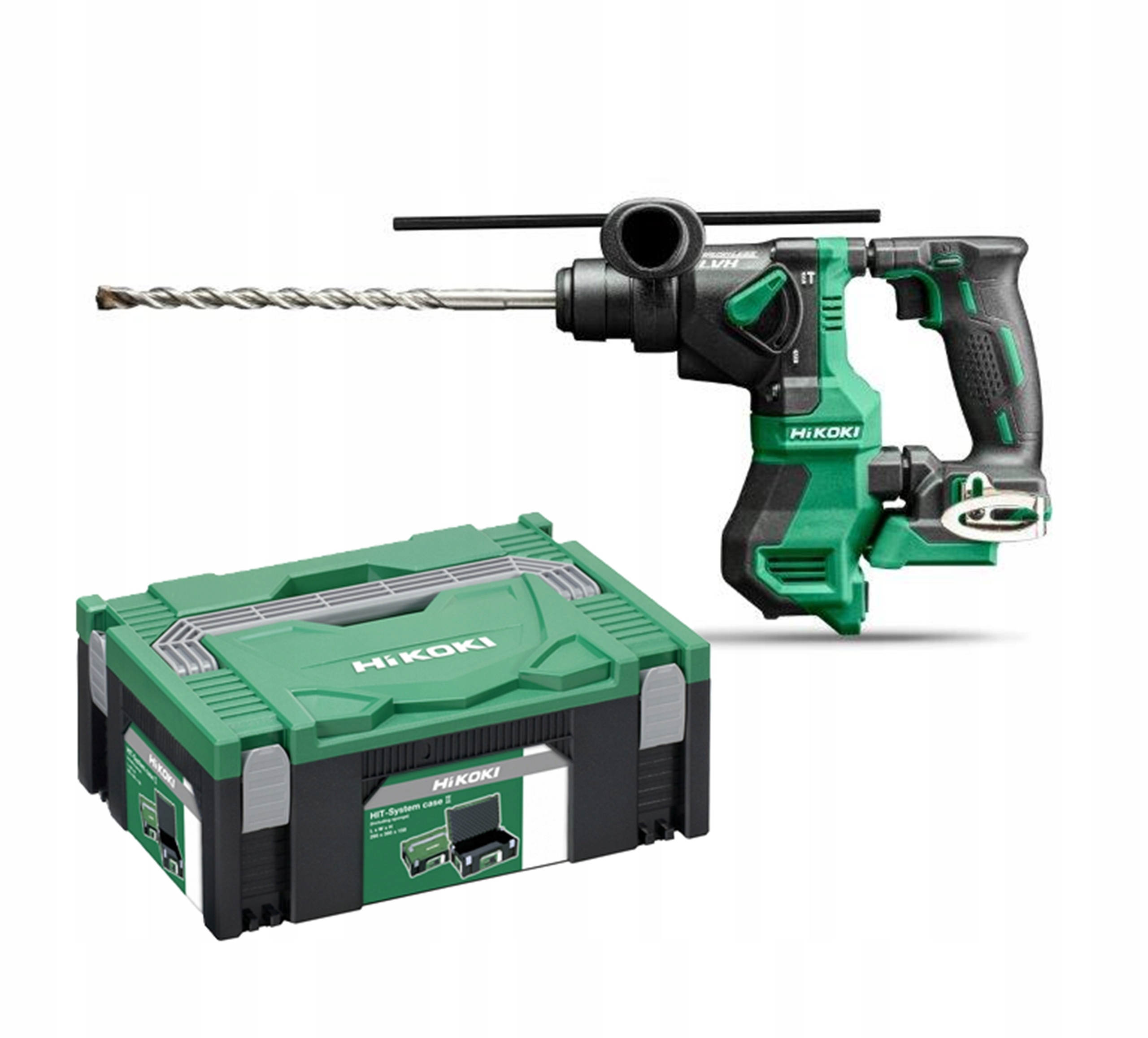 MŁOTOWIERTARKA AKUMULATOROWA SDS-PLUS HIKOKI DH18DPA W2Z 18V + WALIZKA | DH18DPAW2Z | 4966376332823