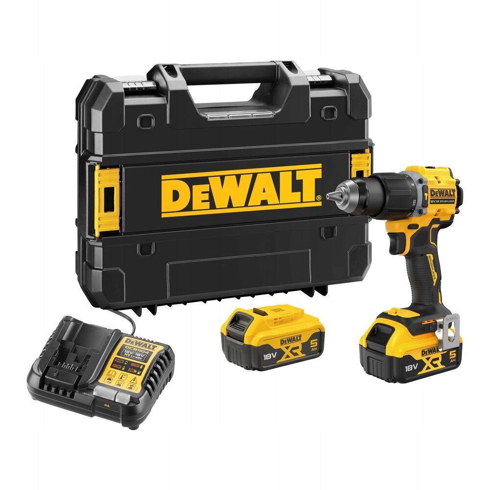 WIERTARKO-WKRĘTARKA UDAROWA DEWALT DCD799P2T-QW 18V 74Nm 2x5,0Ah BL TSTAK | DCD799P2T-QW | 5054905325138