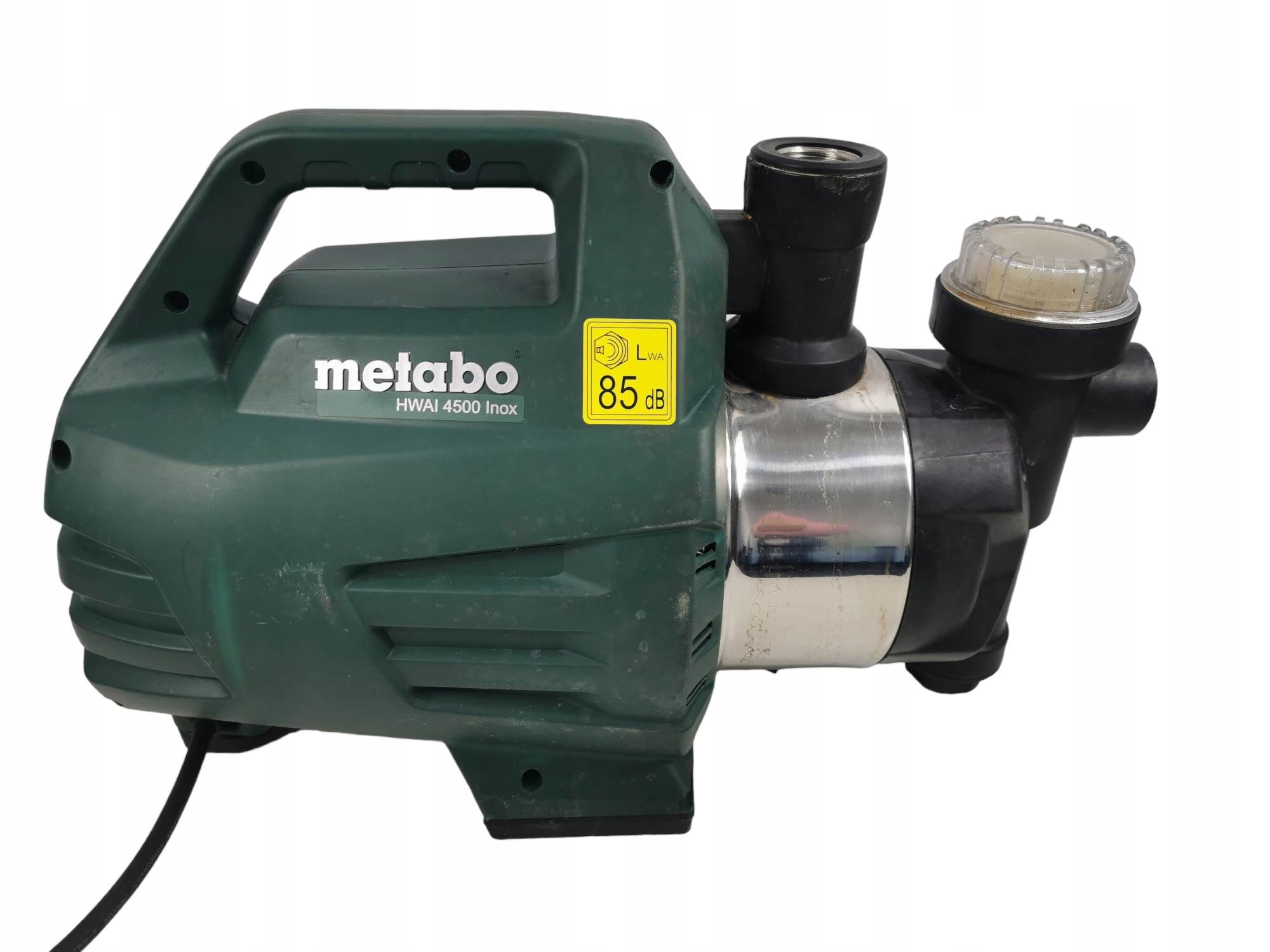 POMPA DO WODY METABO HWAI 4500 Inox 1300W 4500 l/h Z AUTOMATYKĄ Z FILTREM | 600979000 | 4007430240507