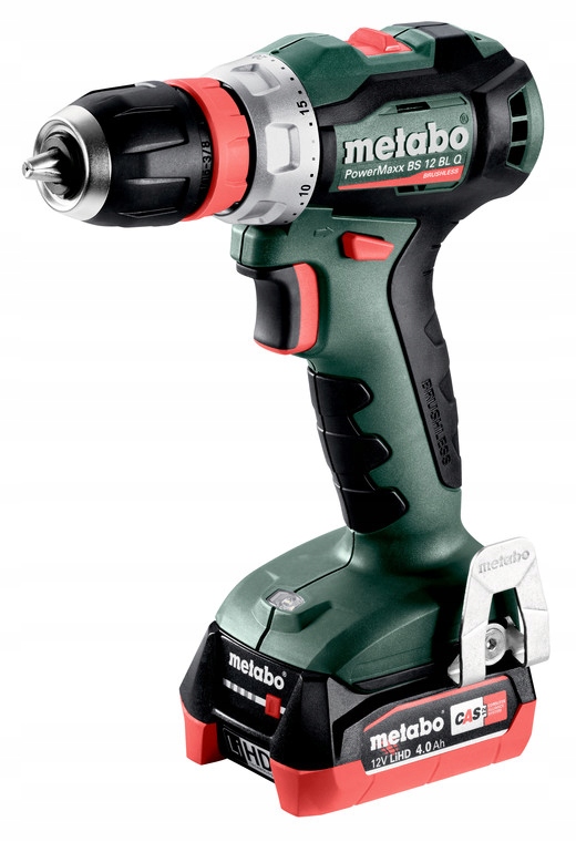 WIERTARKO-WKRĘTARKA METABO PowerMaxx BS 12 BL Q 12V 2x4Ah LiHD QUICK | 601045800 | 4061792235038
