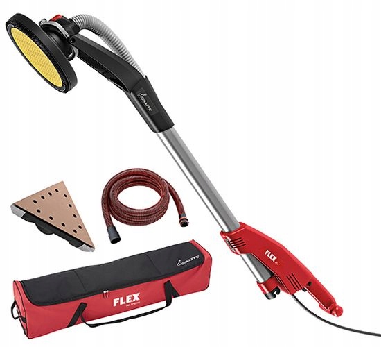 SZLIFIERKA DO GŁADZI ŚCIAN TYNKÓW ŻYRAFA FLEX GE7 + GŁOWICA TRÓJKĄTNA WĄŻ | 460028 | 4030293204768