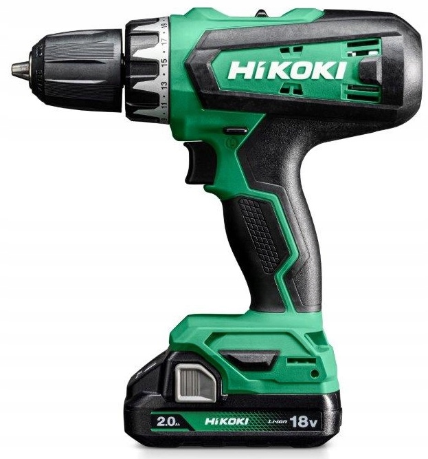 WIERTARKO-WKRĘTARKA AKUMULATOROWA HIKOKI DS18DF WQZ 2x2,0Ah 18V | DS18DFWQZ | 4966376400454