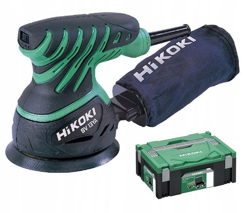 SZLIFIERKA MIMOŚRODOWA HIKOKI SV13YA W2Z 125mm 230W + WALIZKA | SV13YAW2Z | 4966376279913
