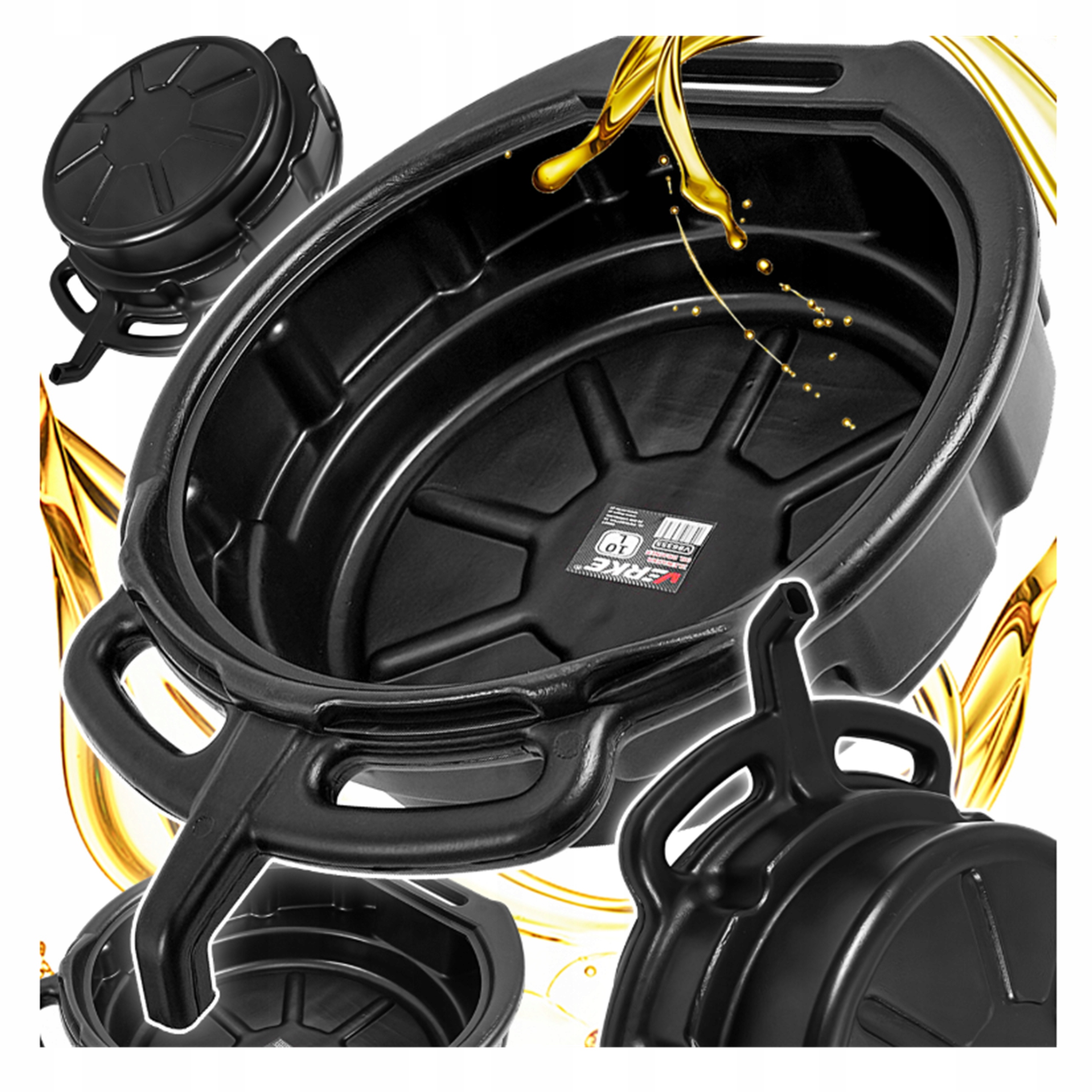 MISKA ZLEWARKA ZLEWANIA PŁYNÓW OLEJU BENZYNY CHEMIKALIÓW WARSZTATOWA MISA | V86355 | 5908224747723