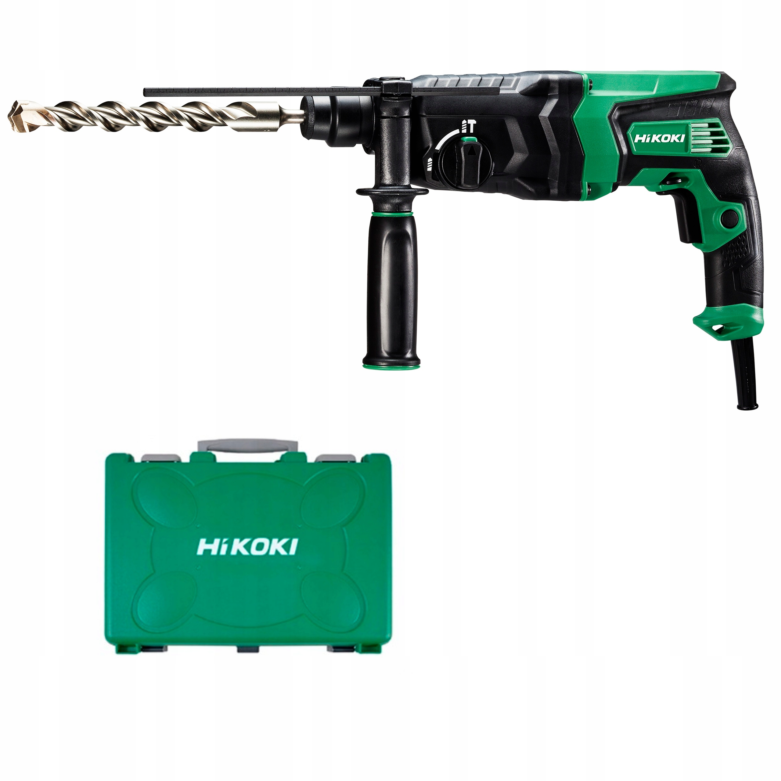 MŁOTOWIERTARKA SDS-PLUS HIKOKI DH26PB2 WSZ 830W + WALIZKA | DH26PB2WSZ | 4966376327256