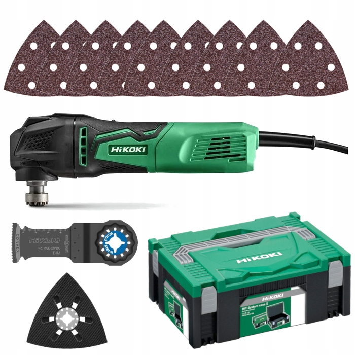 NARZĘDZIE WIELOFUNKCYJNE HIKOKI CV350V2 W1Z OSCYLACYJNE MULTITOOL | CV350V2W1Z | 4966376412587