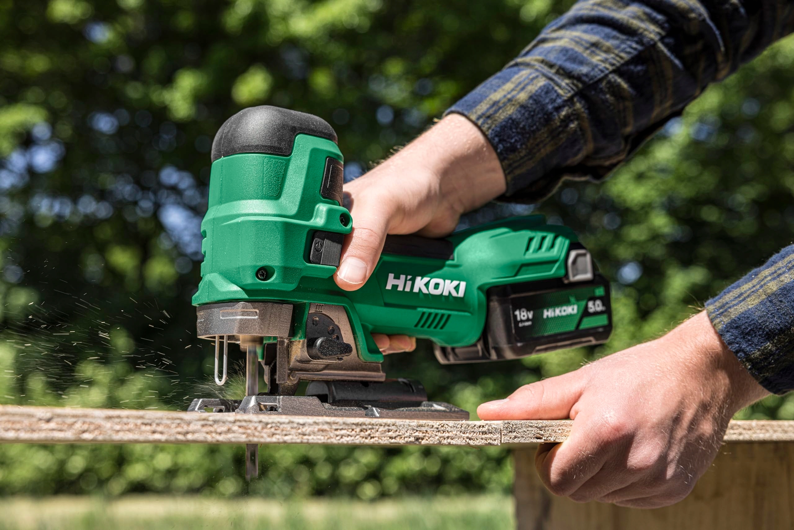 WYRZYNARKA AKUMULATOROWA HIKOKI CJ18DB W4Z 18V | CJ18DBW4Z | 4966376409617