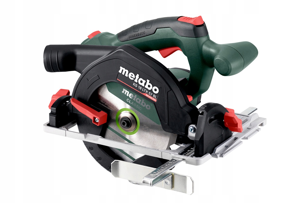 PILARKA TARCZOWA METABO KS 18 LTX 57 BL PIŁA RĘCZNA AKUMULATOROWA 165MM | 611857850 | 4061792235991