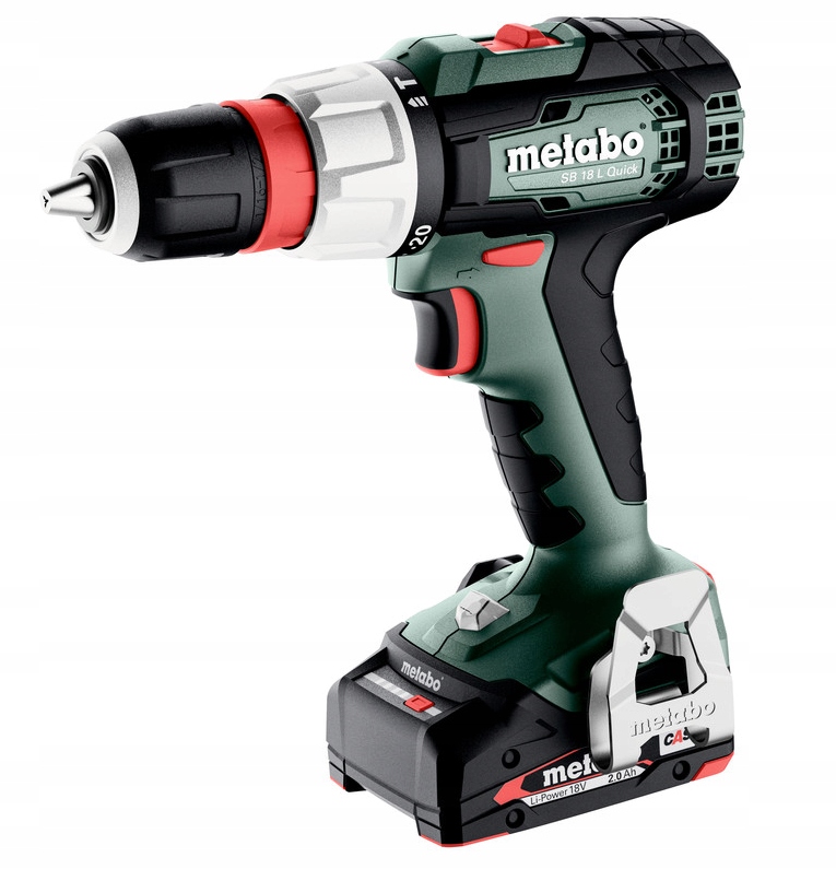 WIERTARKO-WKRĘTARKA UDAROWA METABO SB 18 L Quick 18V 2x2Ah | 614054500 | 4061792245815