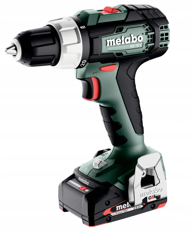 WIERTARKO-WKRĘTARKA METABO BS 18 L Set MOBILNY WARSZTAT ZESTAW 74 EL. | 614051710 | 4061792252219