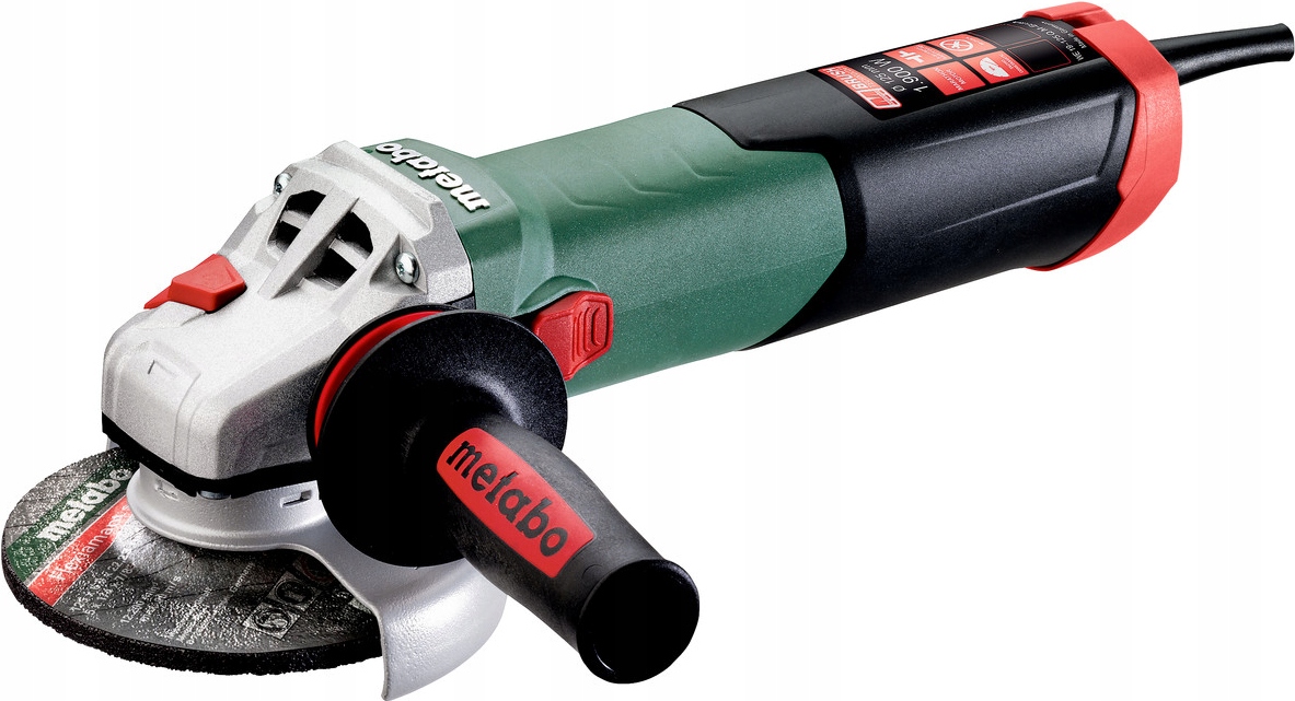 SZLIFIERKA KĄTOWA METABO WE 19-125 Q M-Brush MAŁA 1900W 125MM QUICK | 613105000 | 4061792224773