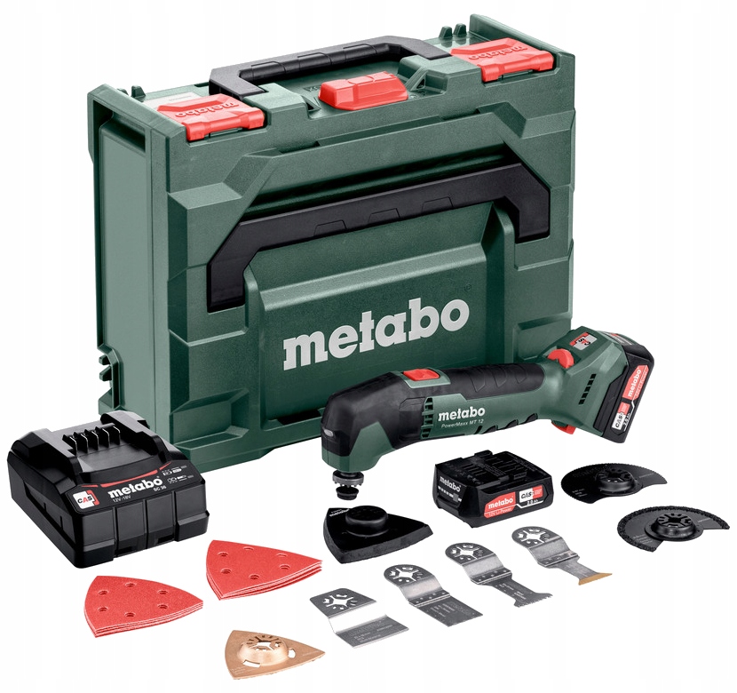 NARZĘDZIE WIELOFUNKCYJNE METABO PowerMaxx MT 12 12V 2X2,0Ah MULTITOOL | 613089510 | 4061792227507