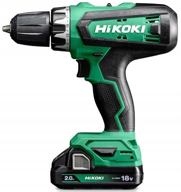 WIERTARKO-WKRĘTARKA AKUMULATOROWA HIKOKI DS18DF WKZ 2x2,0Ah 18V | DS18DFWKZ | 1000002312803