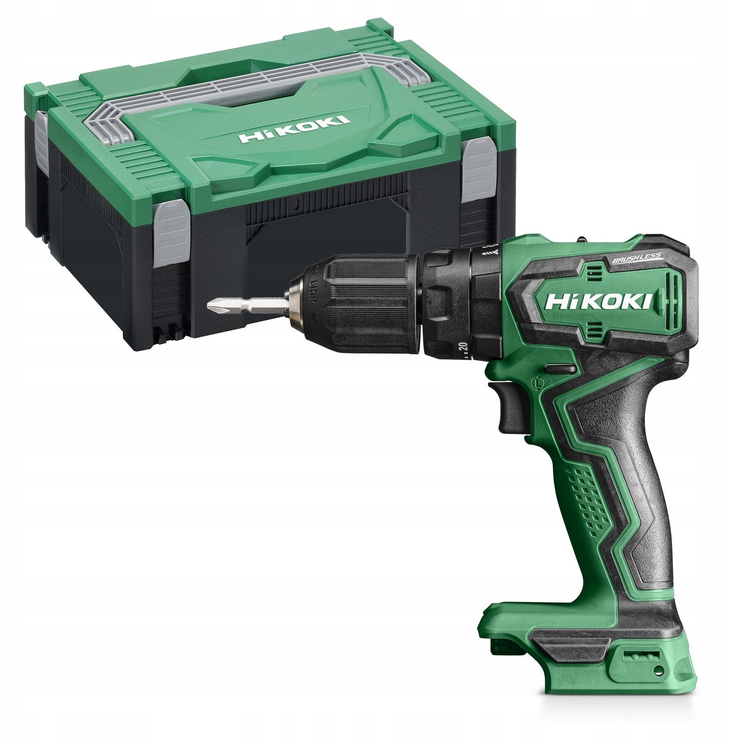 WIERTARKO-WKRĘTARKA UDAROWA AKUMULATOROWA HIKOKI DV18DD W2Z 18V + WALIZKA | DV18DDW2Z | 4966376334612