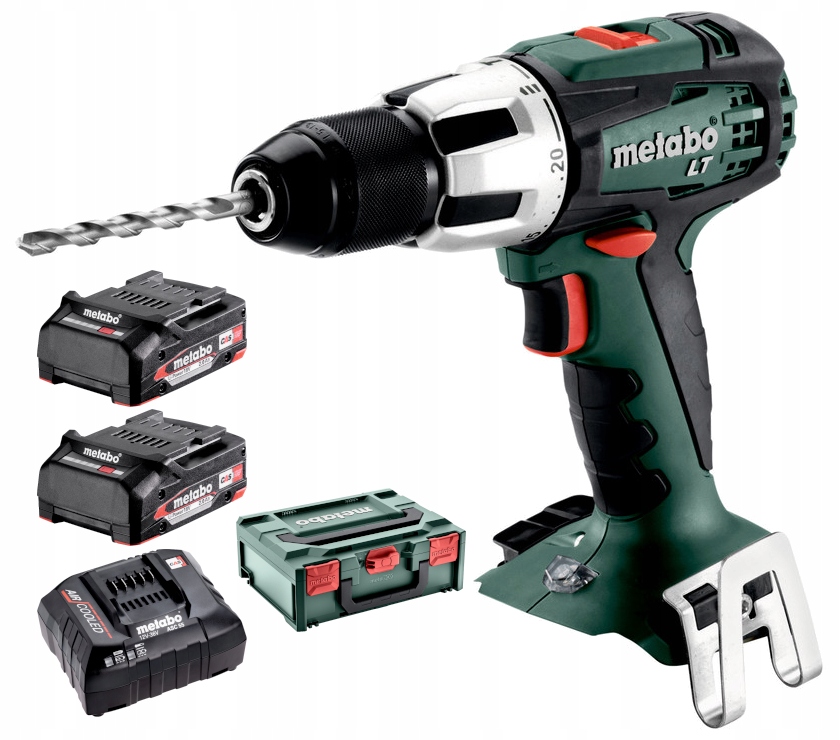 WIERTARKO-WKRĘTARKA UDAROWA METABO SB 18 LT 18V 2x2Ah 60Nm METABOX | 602103510 | 4007430231871