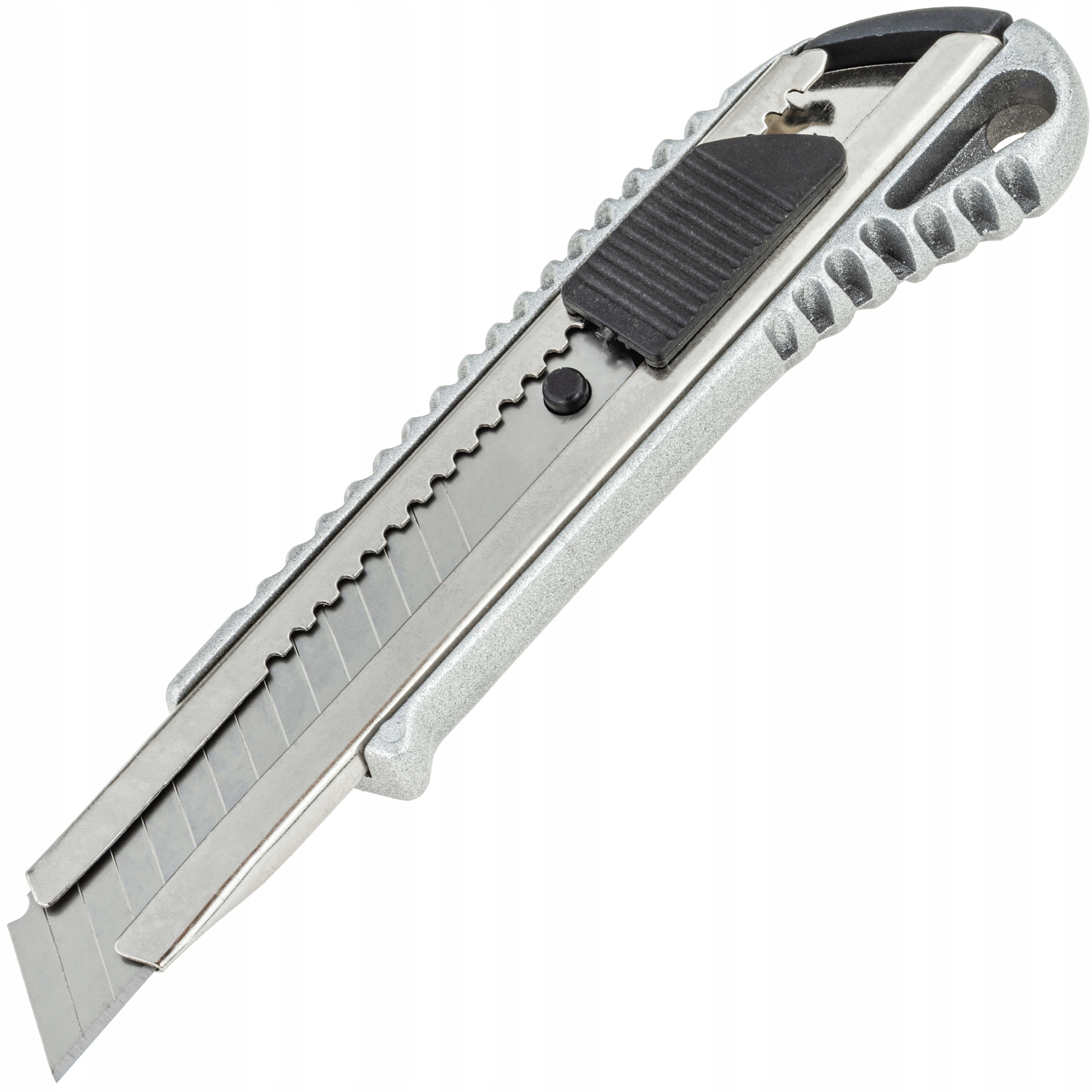 NÓŻ NOŻYK DO TAPET TAPICERSKI TAPECIAK METALOWY 18 MM ŁAMANE OSTRZE | V07030 | 5907737321154