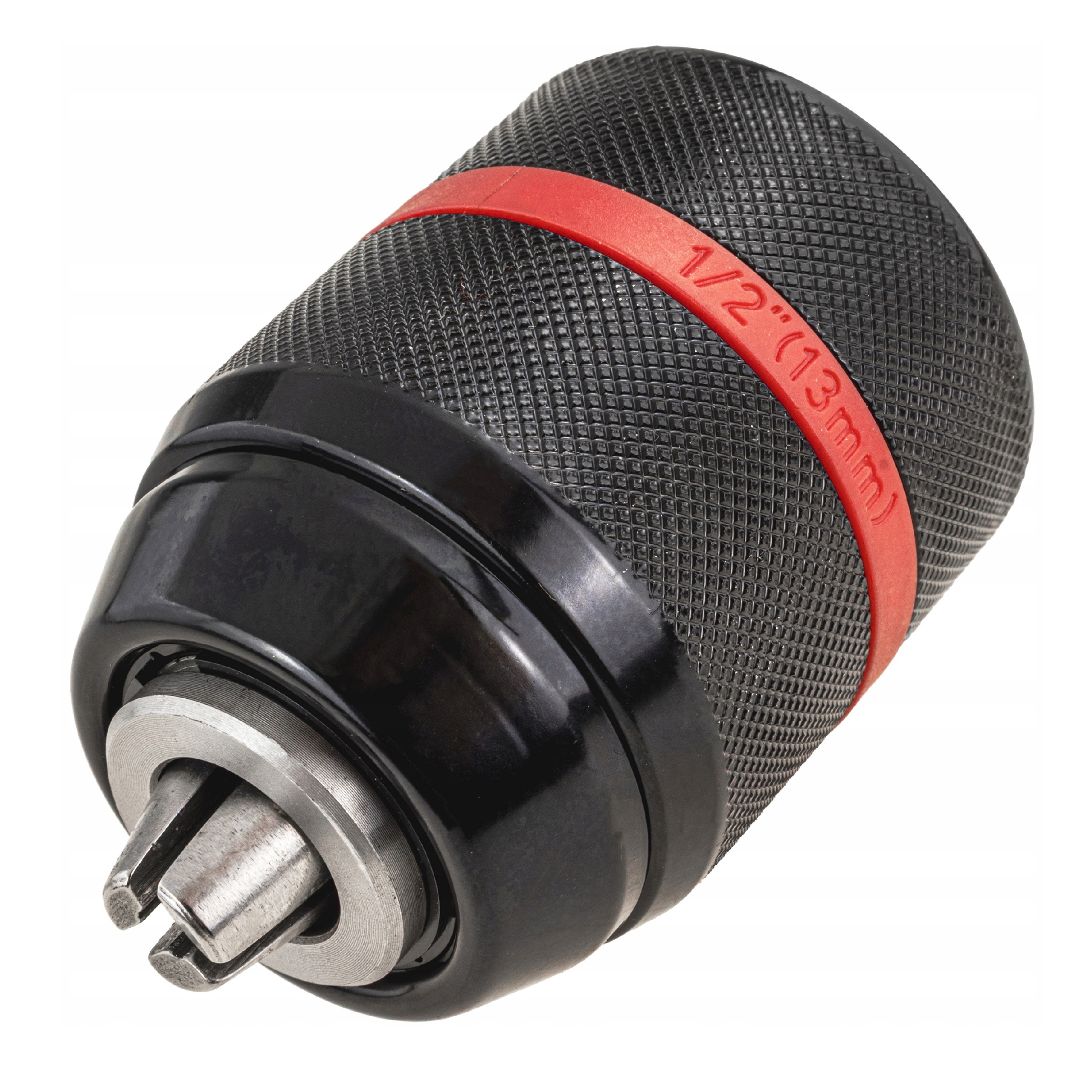 UCHWYT WIERTARSKI SAMOZACISKOWY GŁÓWKA DO WIERTARKI 1/2 13MM CAŁY METALOWY | V11001 | 5905475666445