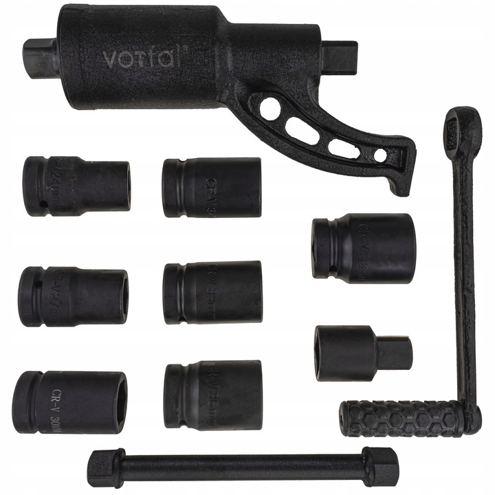 KLUCZ PRZEKŁADNIOWY PLANETARNY ODKRĘCANIA KÓŁ TIR 1:64 6000NM 24-38MM 1" | V08415_1 | 5905475666421