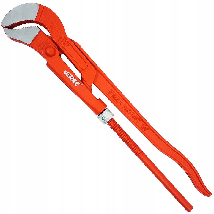 KLUCZ HYDRAULICZNY DO RUR SZWEDZKI NASTAWNY CĘGI ŻABA ŻABKA TYP S 1,5'' CAL | V86511 | 5908224743466