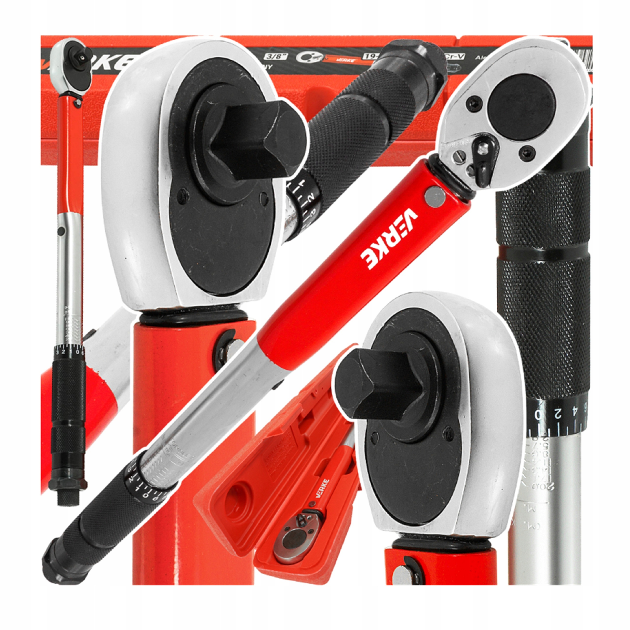 KLUCZ DYNAMOMETRYCZNY DO KÓŁ Z BLOKADĄ 3/8" 19-110 Nm CERTYFIKAT KALIBRACJI | V35101 | 5904673571599