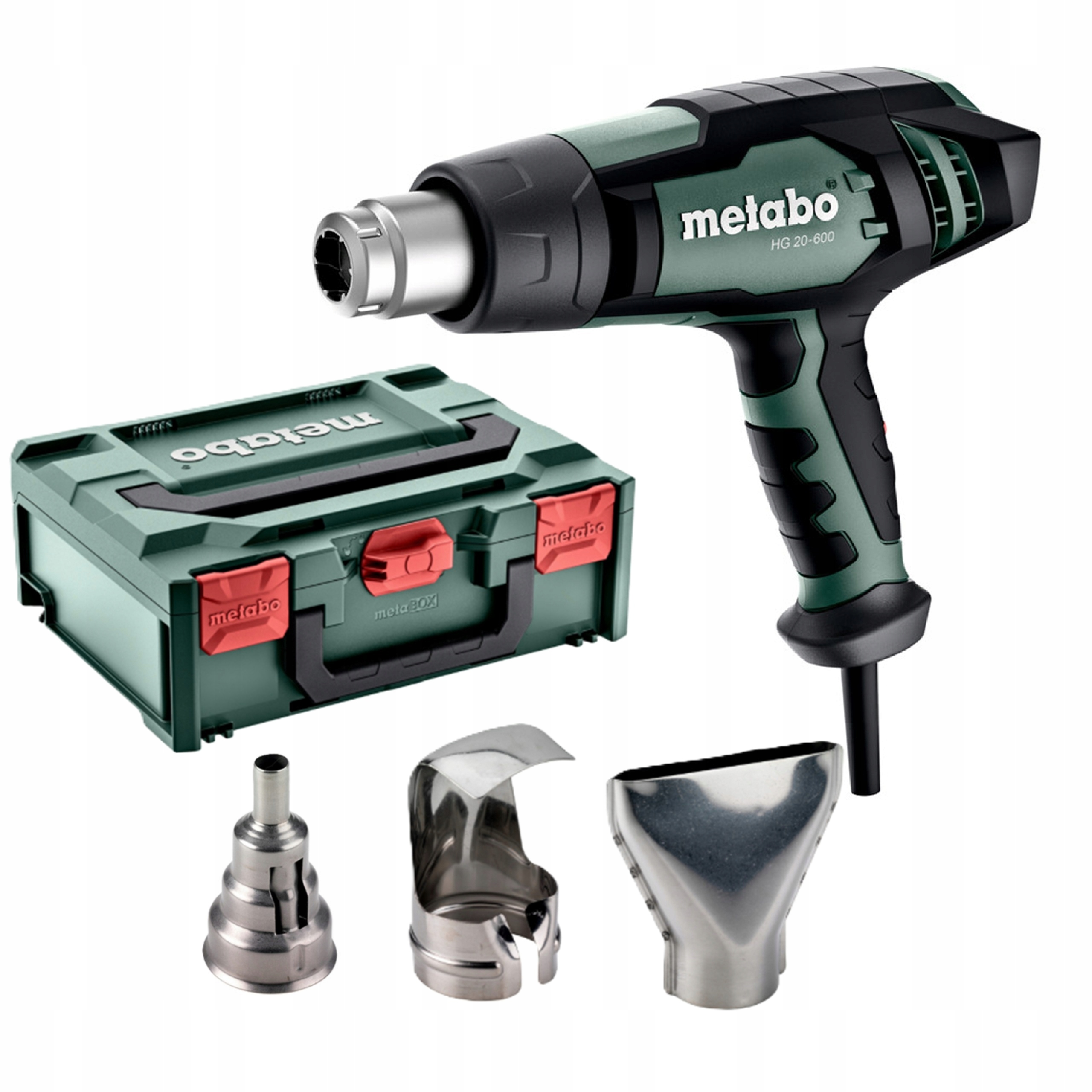 OPALARKA SIECIOWA METABO HG 20-600 2000W 600 STOPNI + WALIZKA | 602066500 | 4061792186057