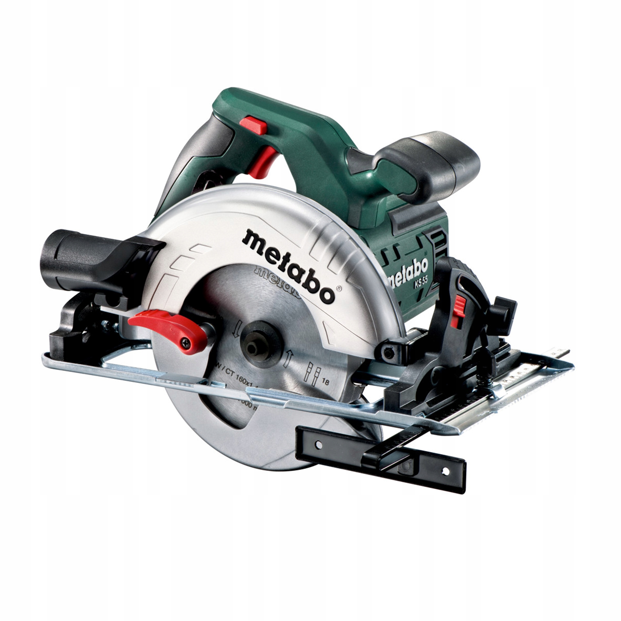 PIŁA PILARKA TARCZOWA RĘCZNA METABO KS 55 1200W | 600855000 | 4007430230409