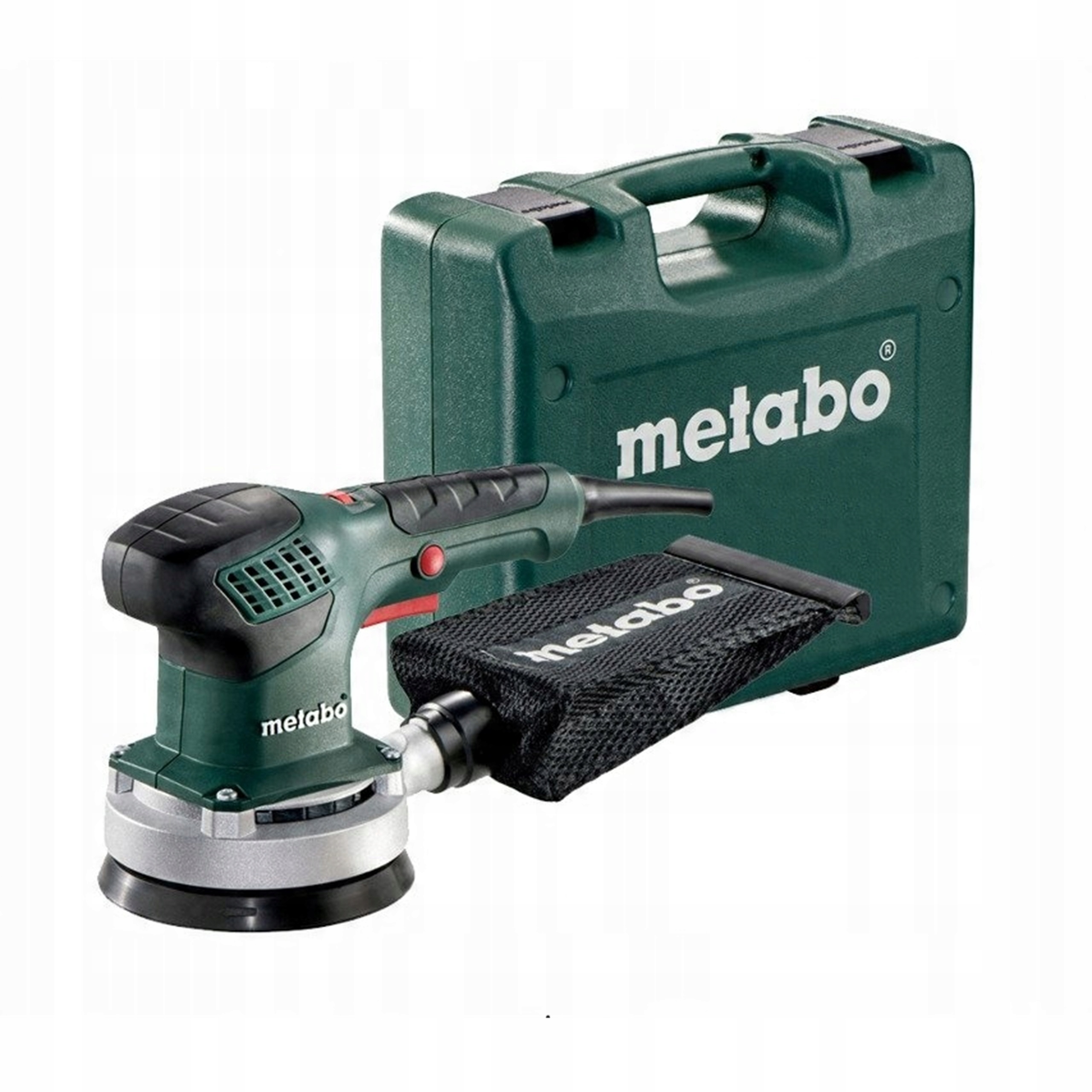 SZLIFIERKA MIMOŚRODOWA METABO SXE 3125 125mm 310W + WALIZKA | 600443500 | 4007430271167