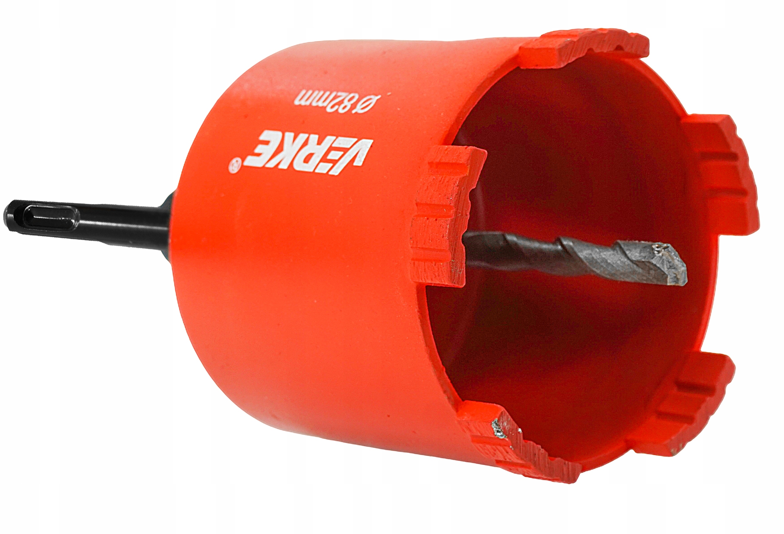 OTWORNICA SEGMENTOWA DIAMENTOWA 82mm KORONKA WIERTŁO DO BETONU PUSZEK SDS+ | V05011 | 5904673579489