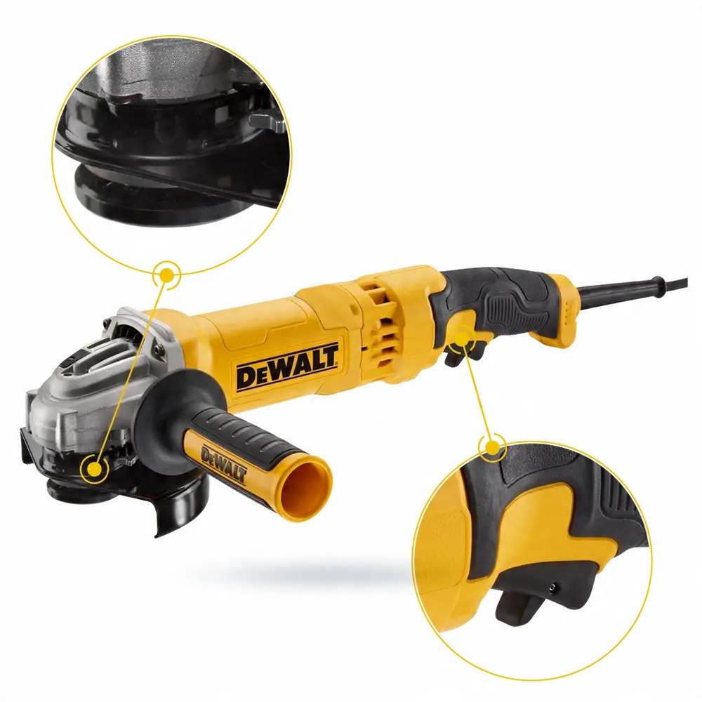SZLIFIERKA KĄTOWA DEWALT DWE4277 DWE4277-QS 1500W 125mm | DWE4277-QS | 5035048645406