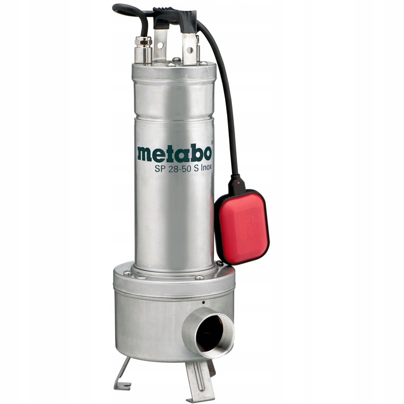 POMPA ZATAPIALNA DO WODY BRUDNEJ I BUDOWLANEJ METABO SP 28-50 S Inox 1470W | 604114000 | 4007430221568