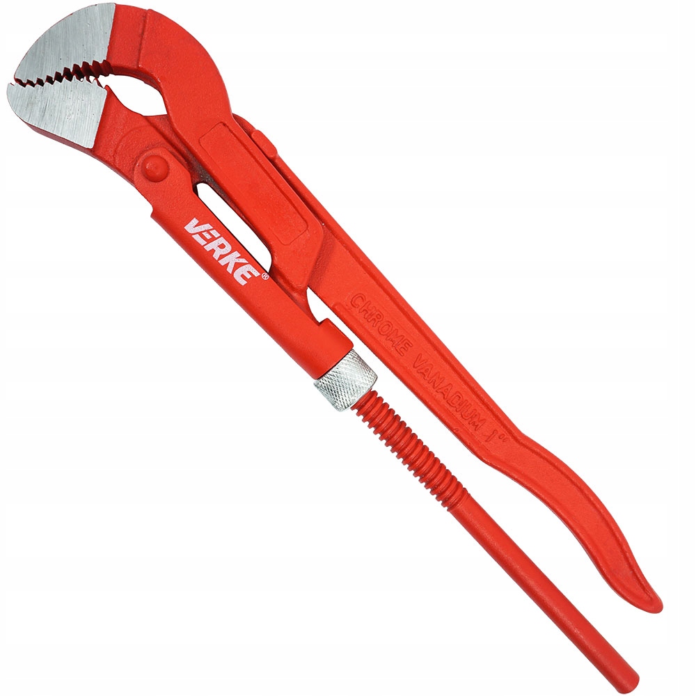 KLUCZ HYDRAULICZNY DO RUR SZWEDZKI NASTAWNY CĘGI ŻABA ŻABKA TYP S 1'' CAL | V86510 | 5908224743459