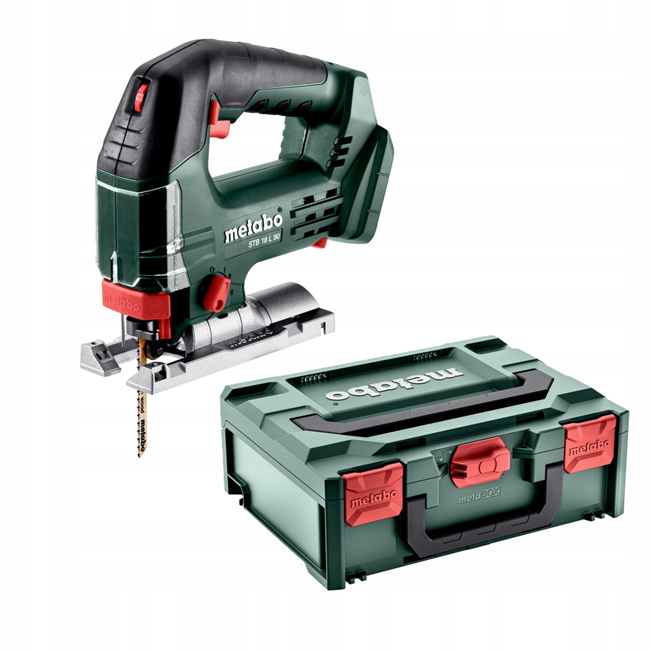 WYRZYNARKA AKUMULATOROWA METABO STB 18 L 90 18V + WALIZKA | 601048840 | 4061792256651