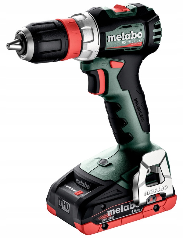 WIERTARKO-WKRĘTARKA METABO BS 18 L BL Q 18V 2XAKUMULATOR 4,0AH QUICK | 613156800 | 4061792245914