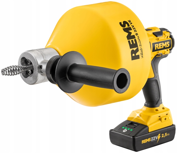 SPIRALA KANALIZACYJNA ŻMIJKA AKUMULATOROWA REMS Mini-Cobra S 22V VE Set | 170027R220 | 4039976337632