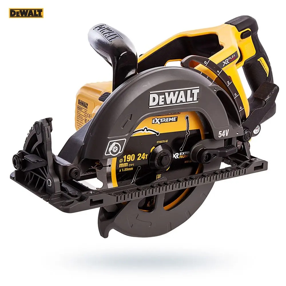 PILARKA TARCZOWA AKUMULATOROWA DEWALT DCS577N 54V 190MM 5800 OBR/MIN | DCS577N-XJ | 5035048694145