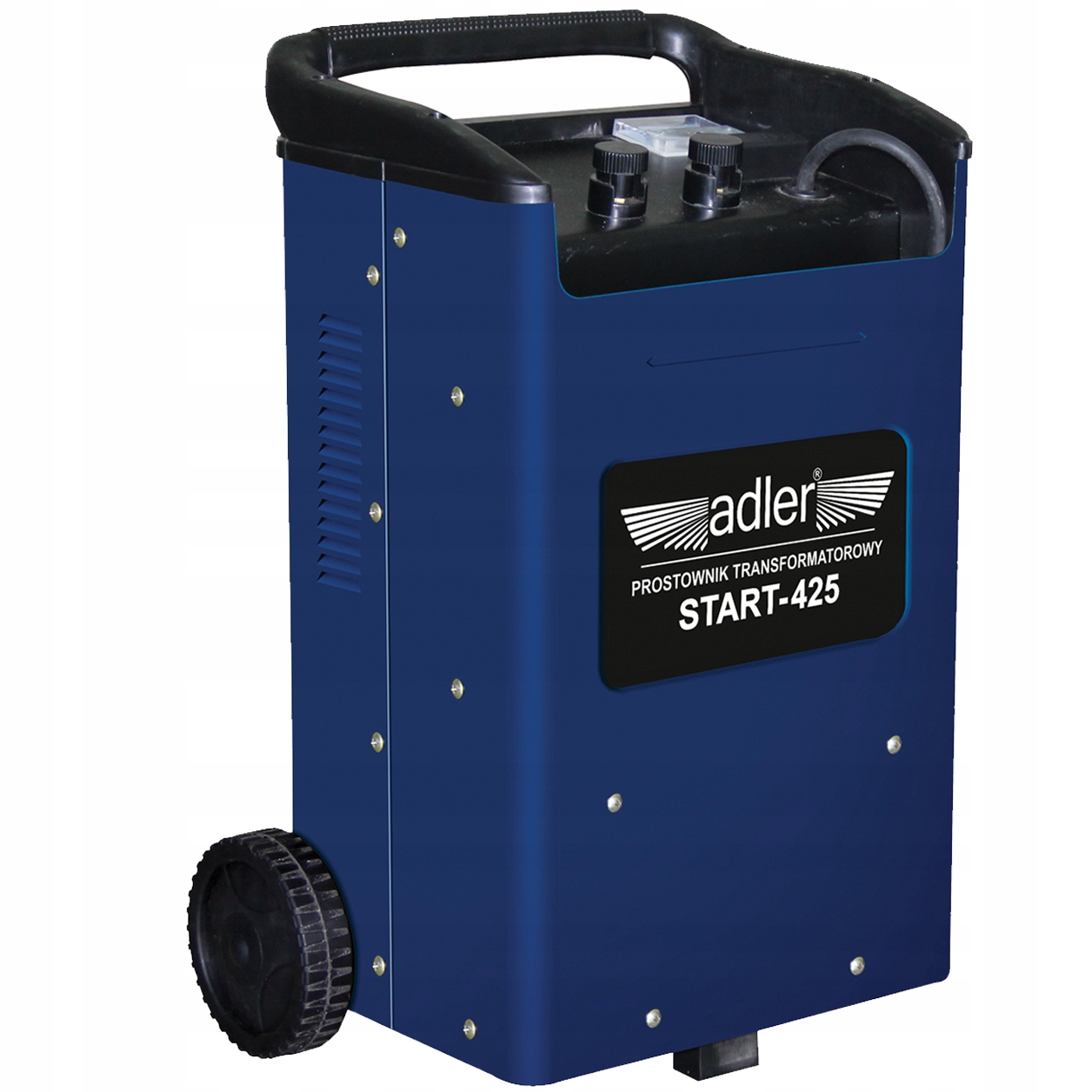 PROSTOWNIK Z ROZRUCHEM TRANSFORMATOROWY ADLER START-425 12/24V 360A 800Ah | 590.425 | 5907683154790