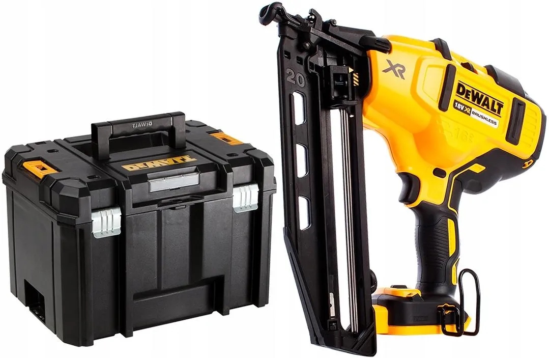 GWOŹDZIARKA AKUMULATOROWA DEWALT DCN660NT 18V 16Ga 32-63mm W WALIZCE TSTAK | DCN660NT-XJ | 5035048631652